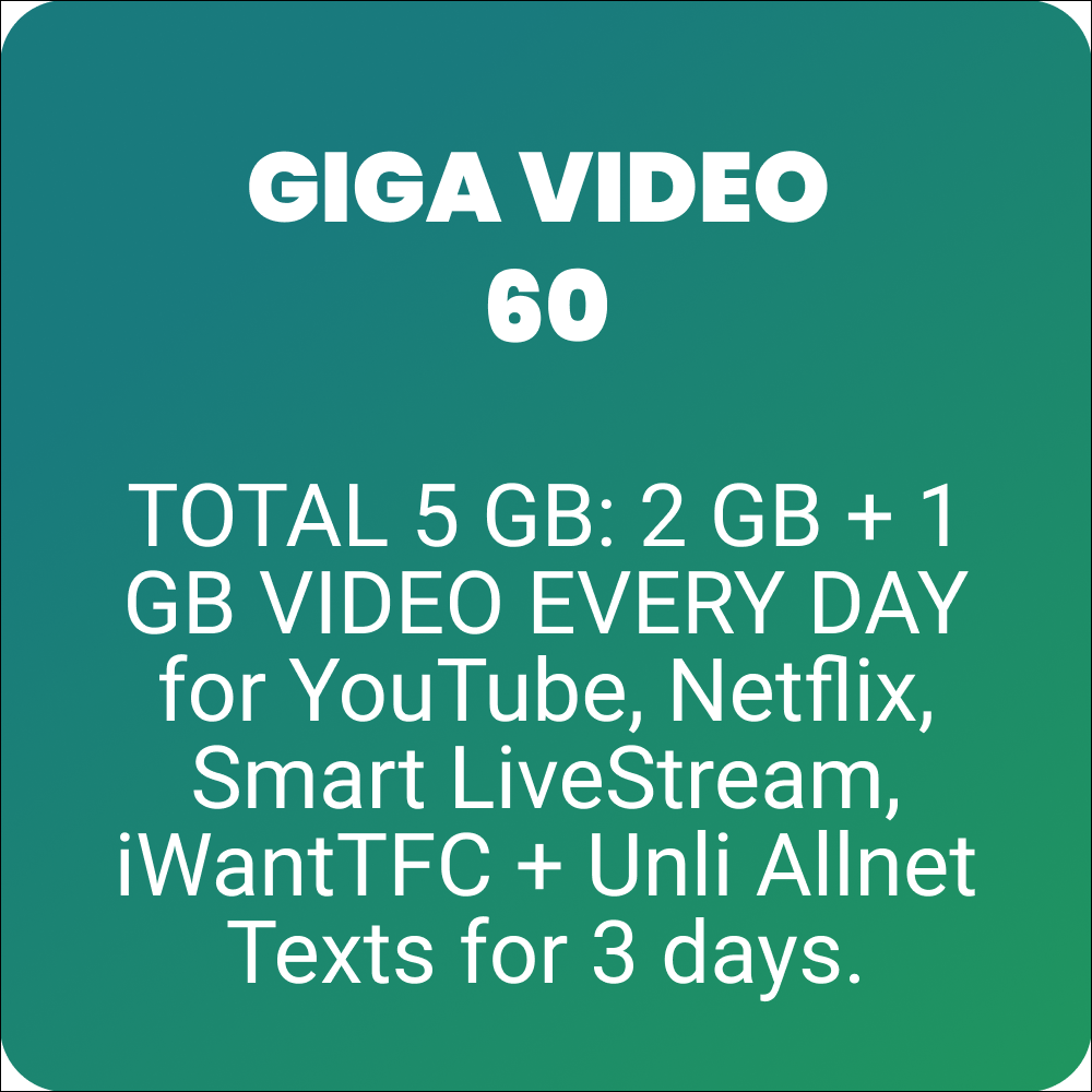 GIGA VIDEO 60